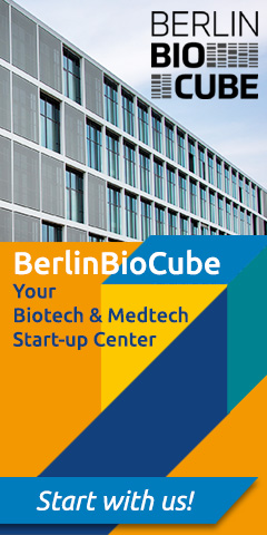 Picture Campus Berlin-Buch GmbH BBC BerlinBioCube Start With Us 120x240px